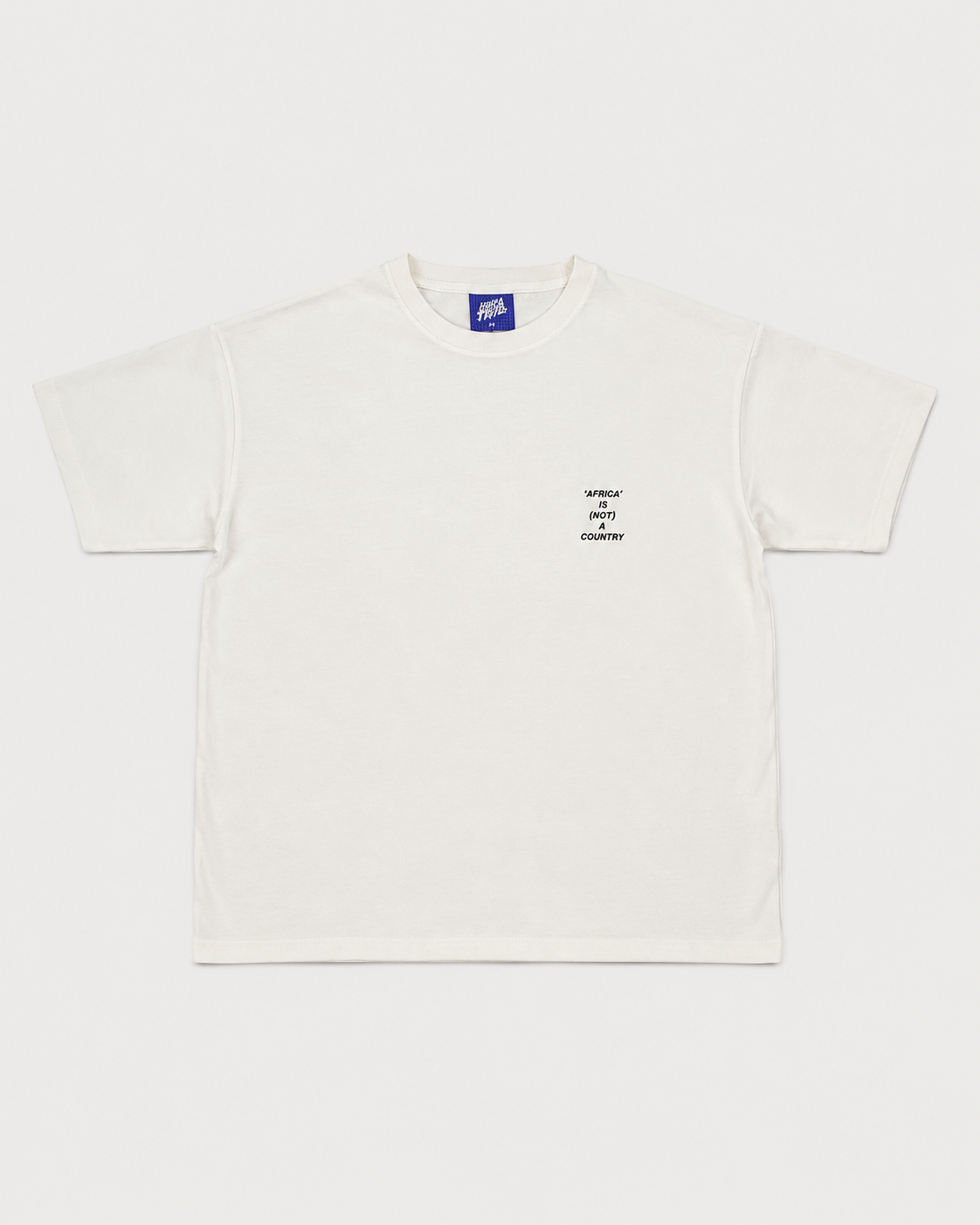 Africa Is Not A Country White T-Shirt with Black Ink Front And Back