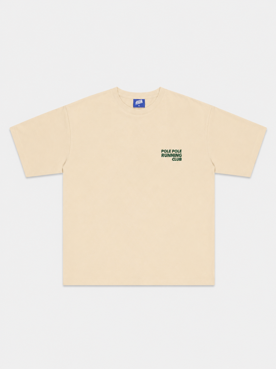 Pole Pole Running Club Beige T- Shirt