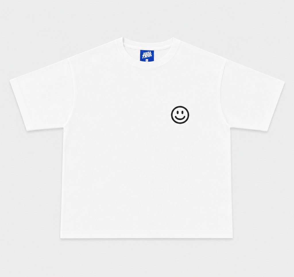 Nairobi Cool Dad's Club White T-Shirt with Grey Ink