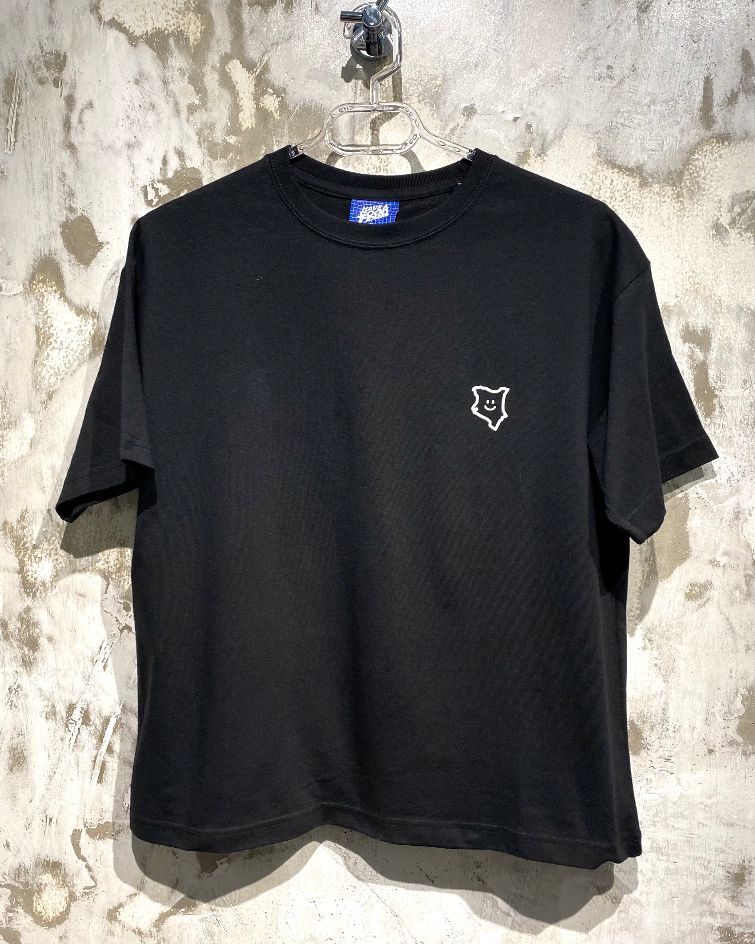 Smile Kenya Black T-Shirt with White Ink