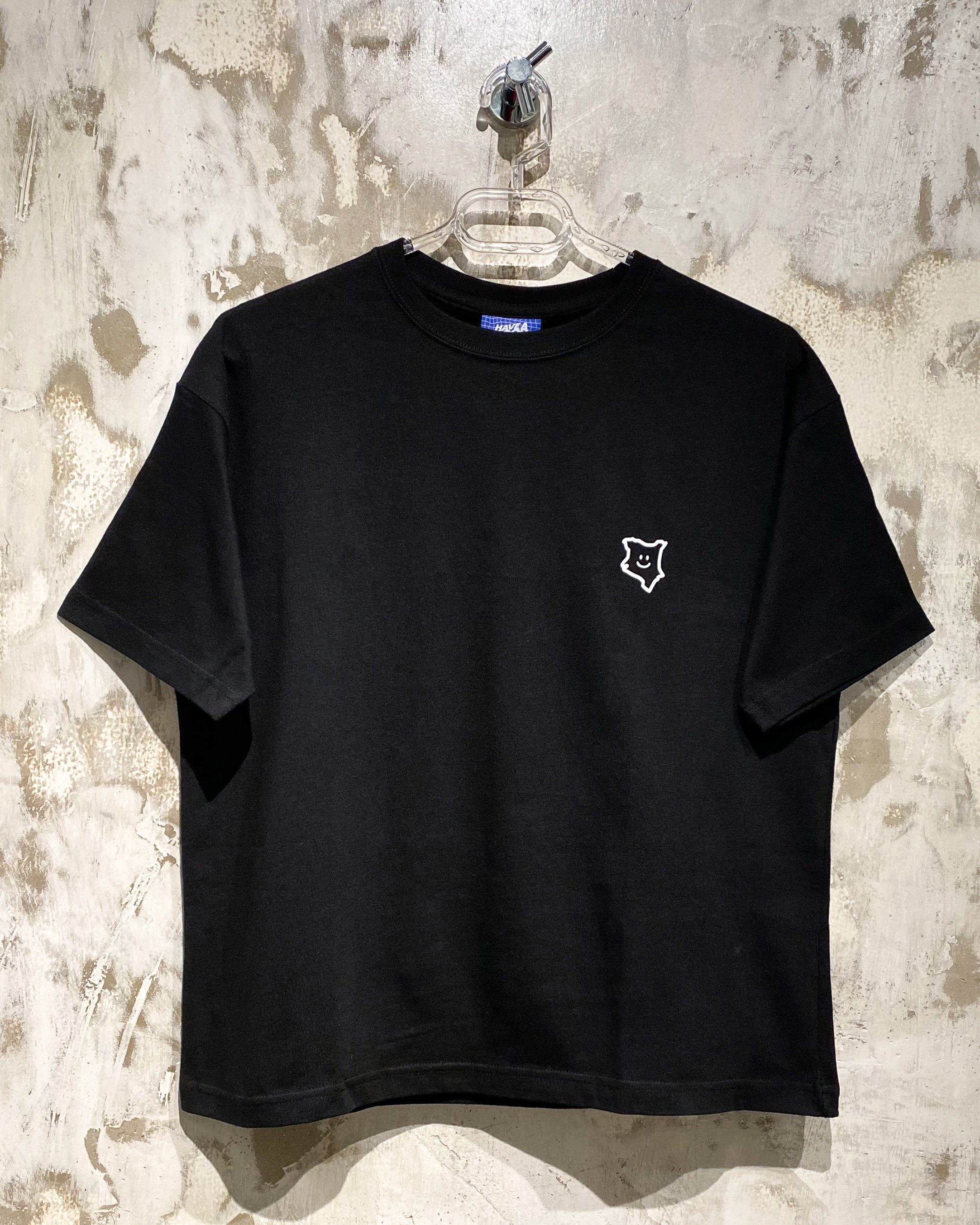 Smile Kenya Black T-Shirt with White Ink