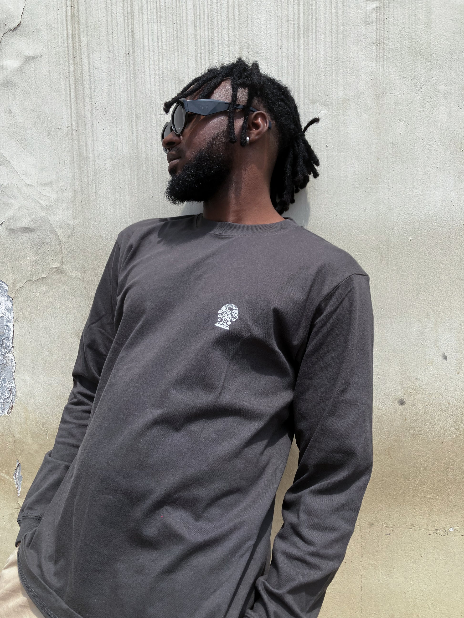 Have A Good Trip Mushroom Logo Long Sleeved Shirt