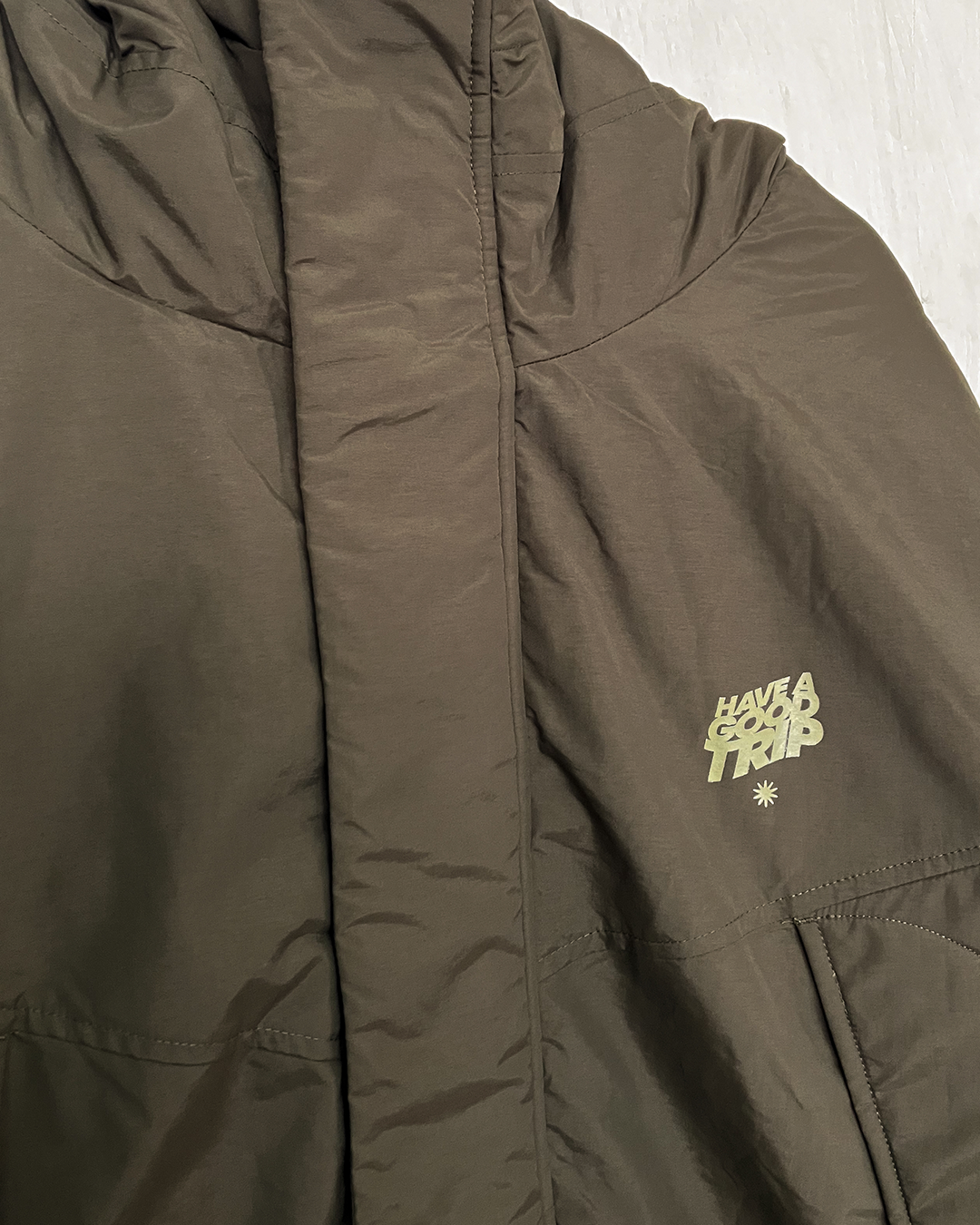 Oversized Olive Winter Nyumbani Jacket