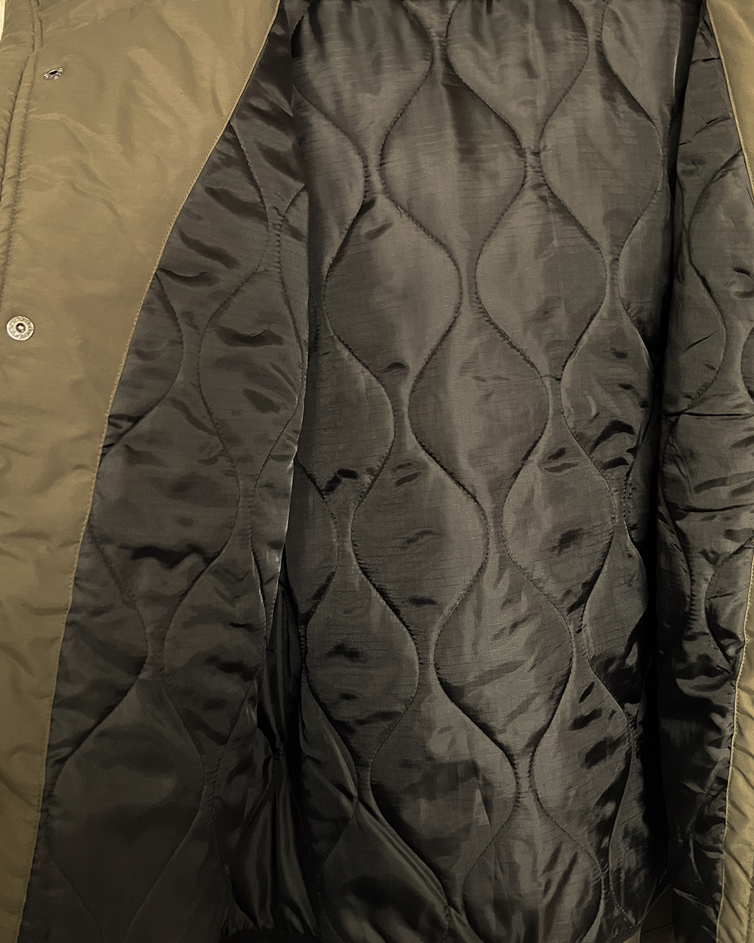 Oversized Olive Winter Nyumbani Jacket