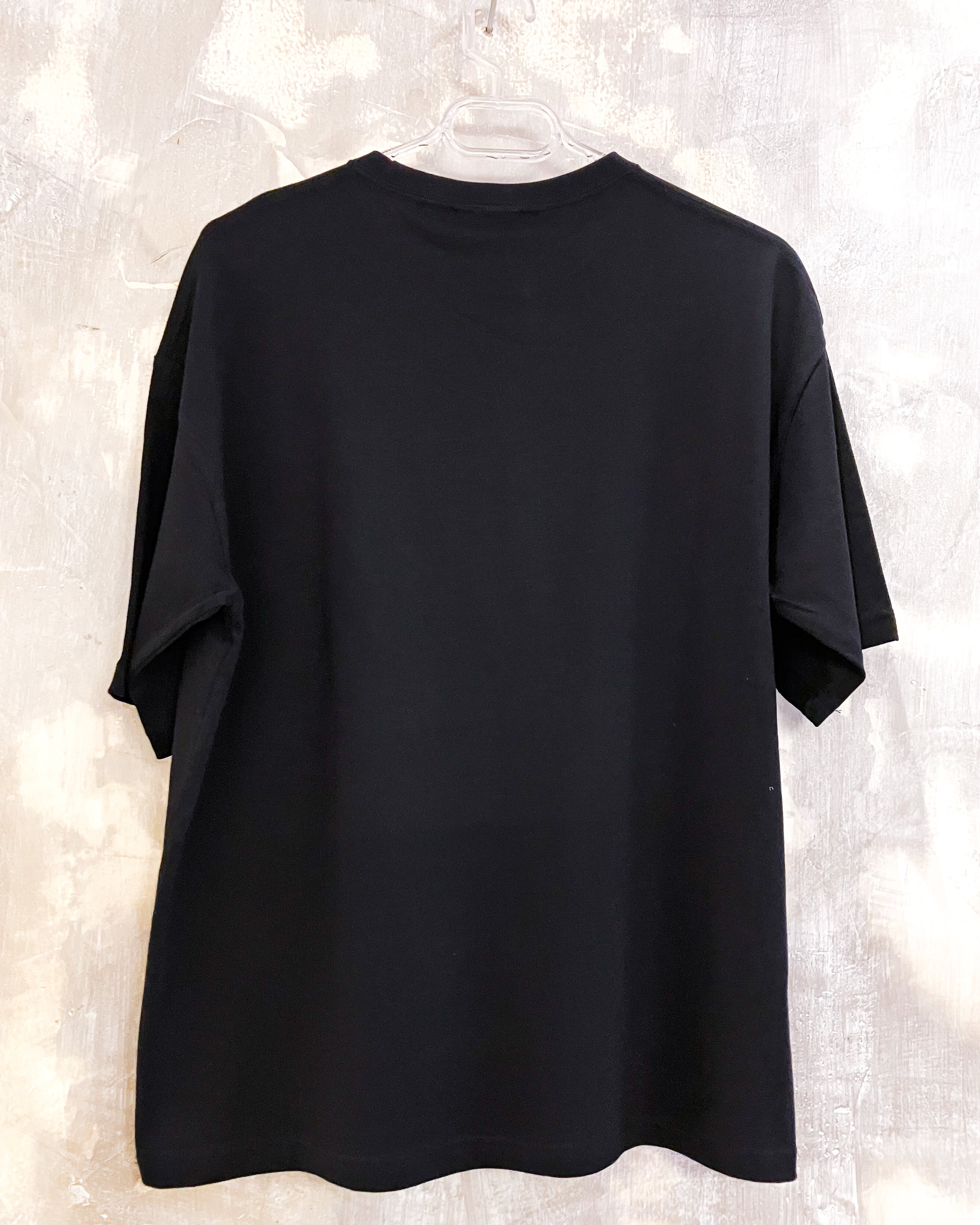 Watamu Vibrations Black T-Shirt with White Ink