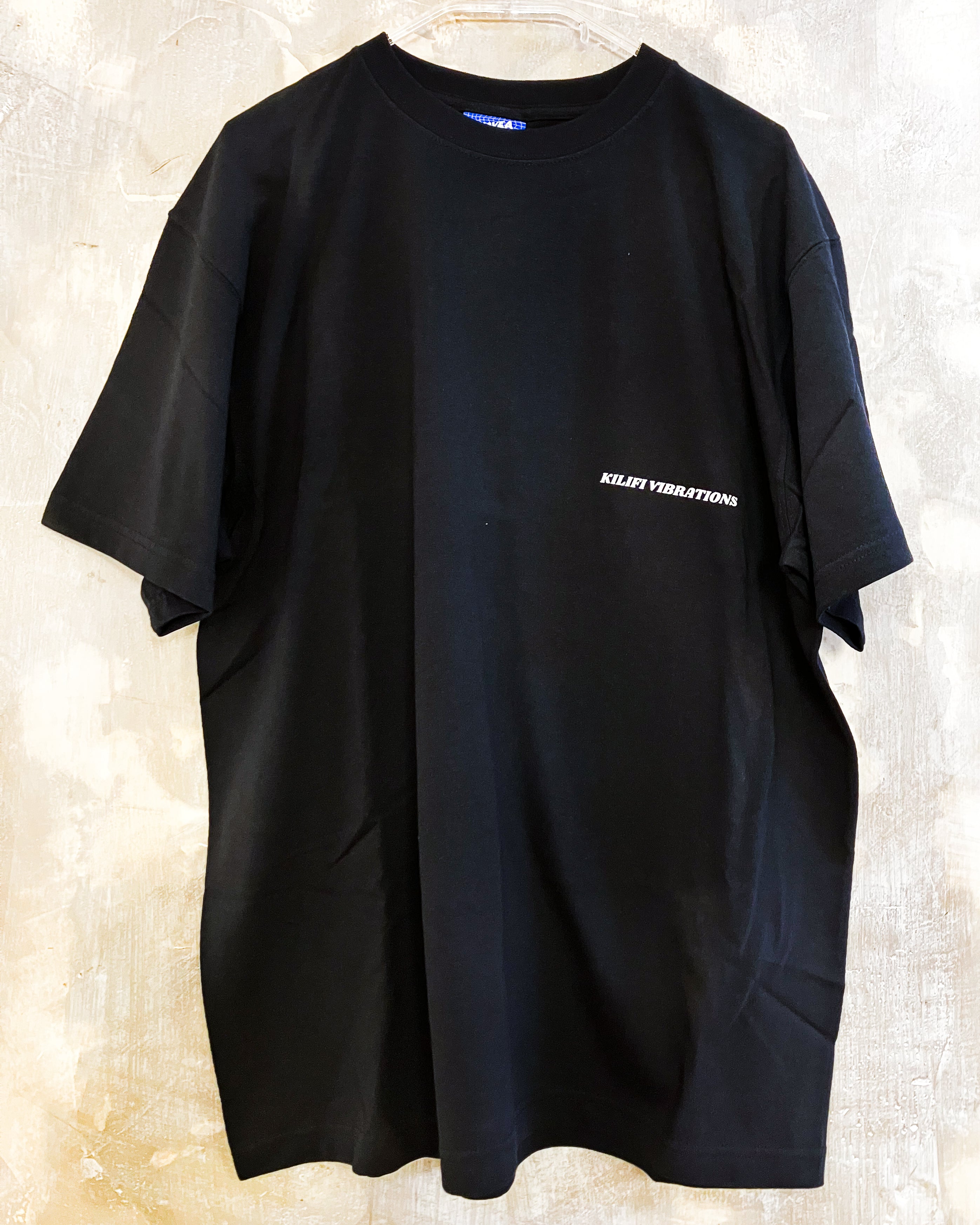 Cape Town Vibrations Black T-Shirt with White Ink