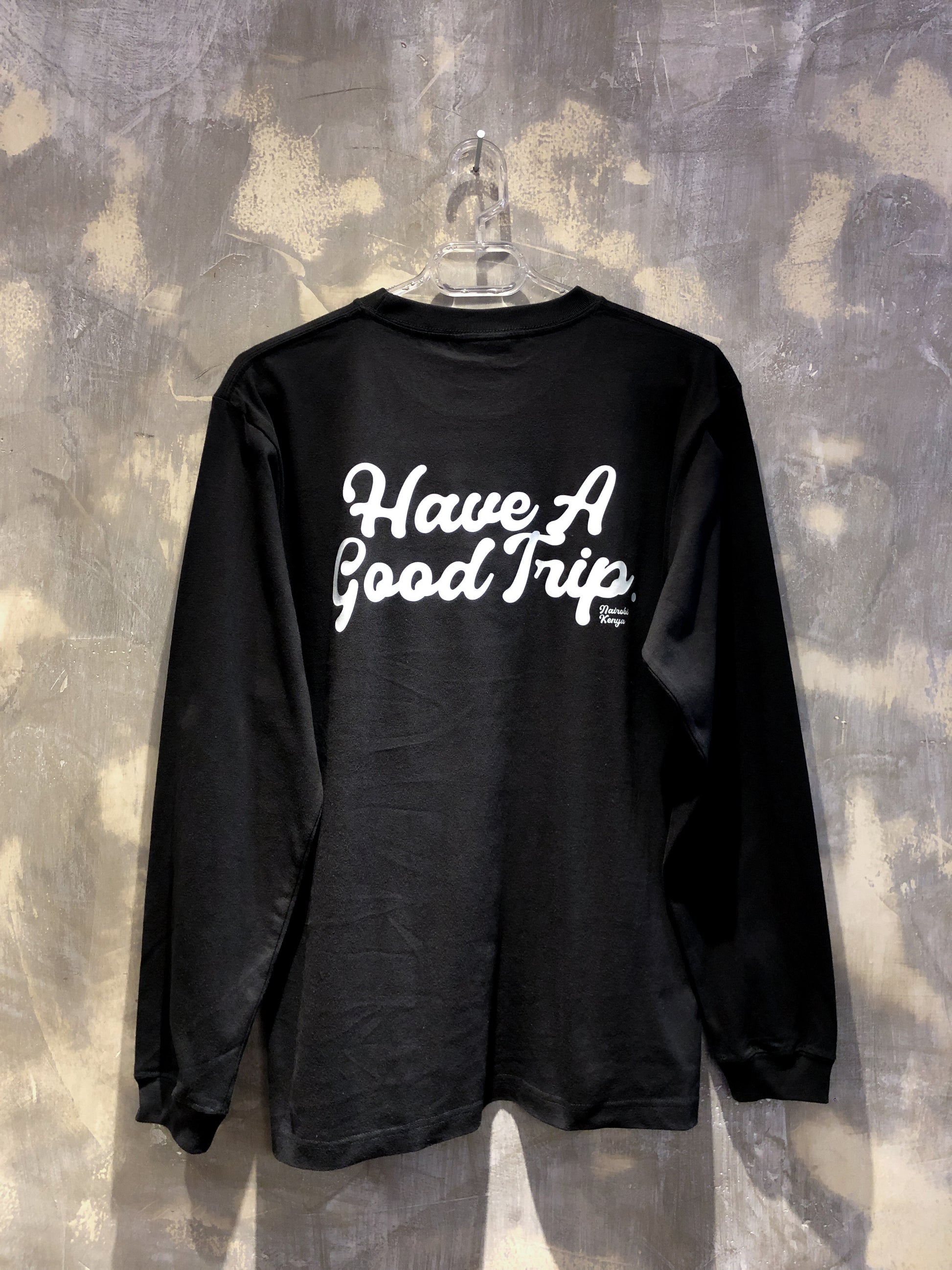 Have A Good Trip Mushroom Logo Long Sleeved Shirt