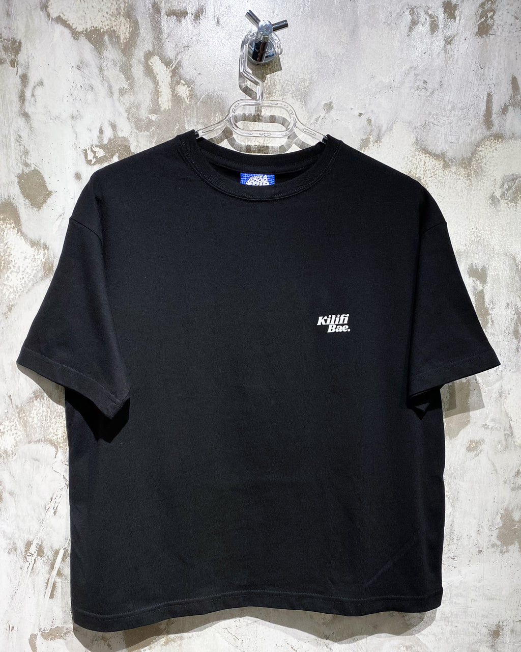 Kilifi Bae Black T-Shirt with White Ink