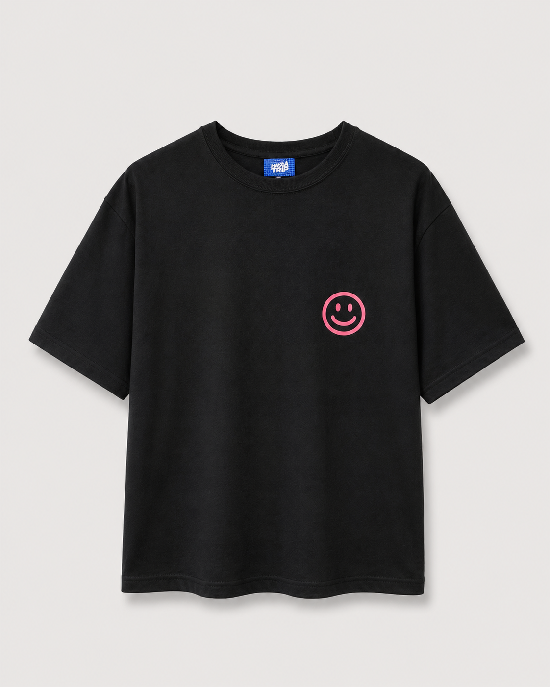 Tired Mum's Club Black T-Shirt with Pink Ink