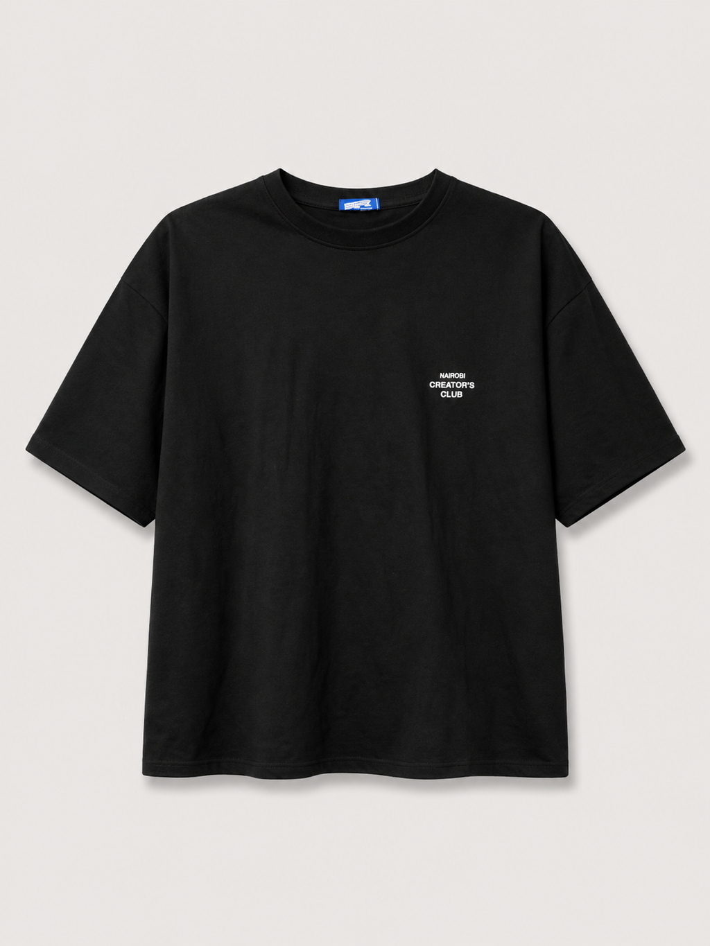 Unhinged Black T-Shirt with White ink