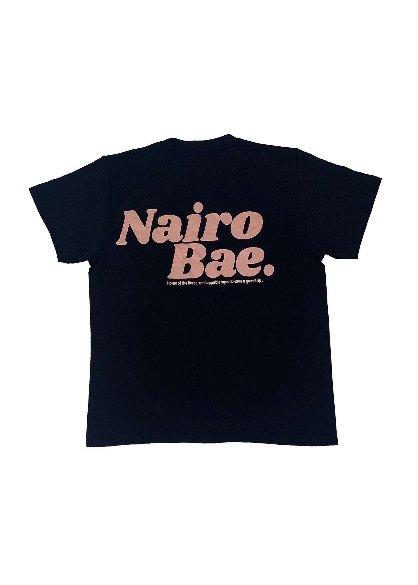 Nairobae Black with Peach Ink