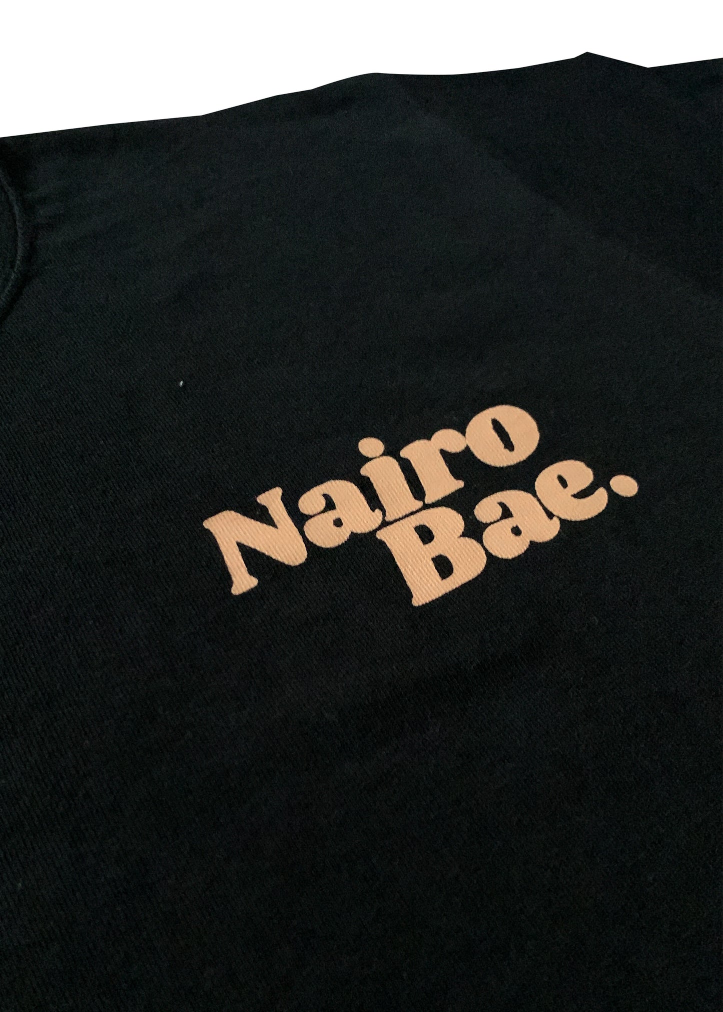 Nairobae Black with Peach Ink