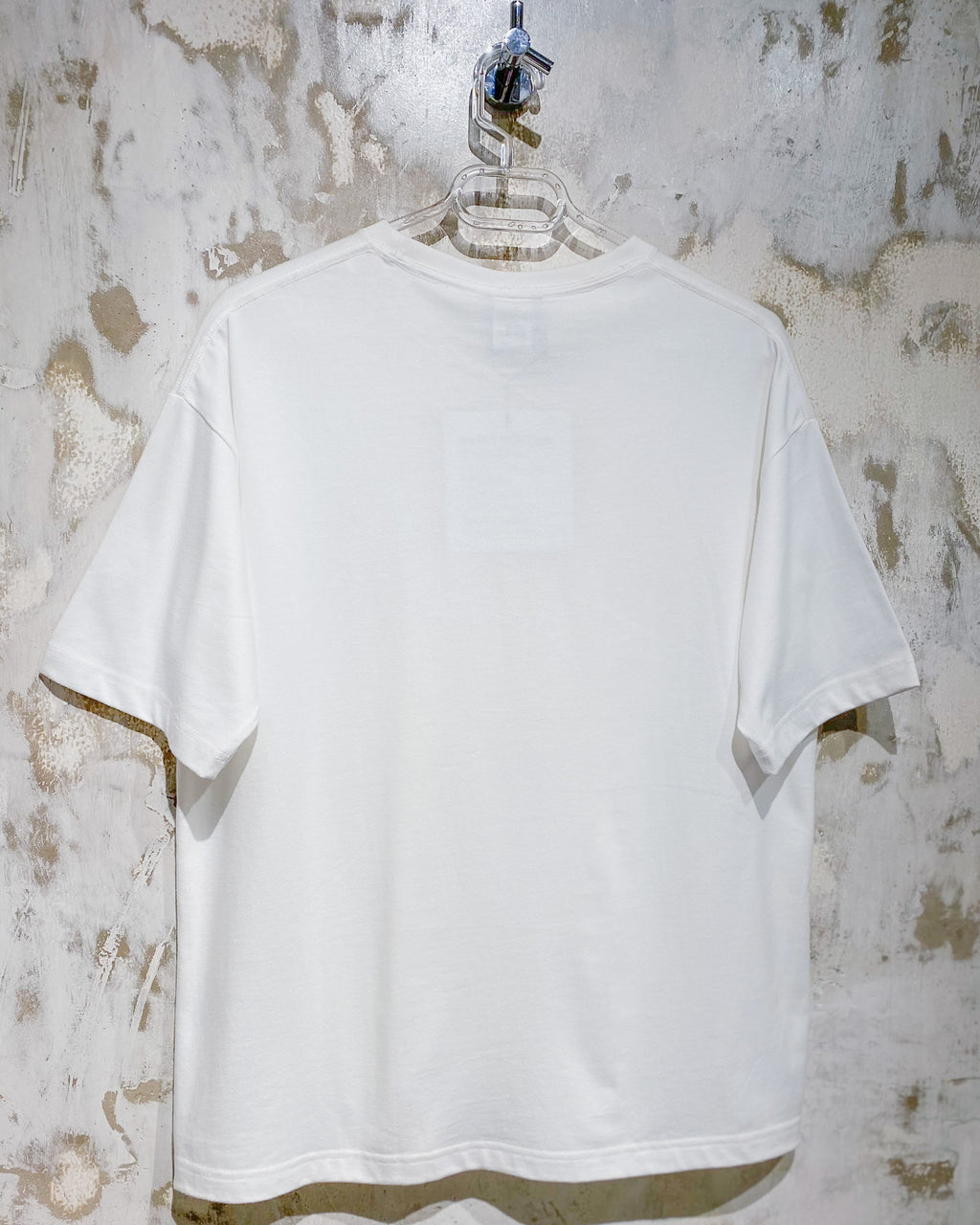Nairobi Traffic White T-Shirt with Red Ink