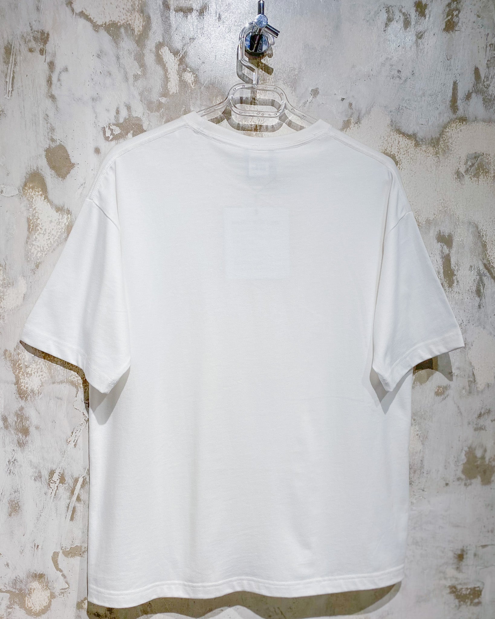 Nairobi Traffic White T-Shirt with Red Ink